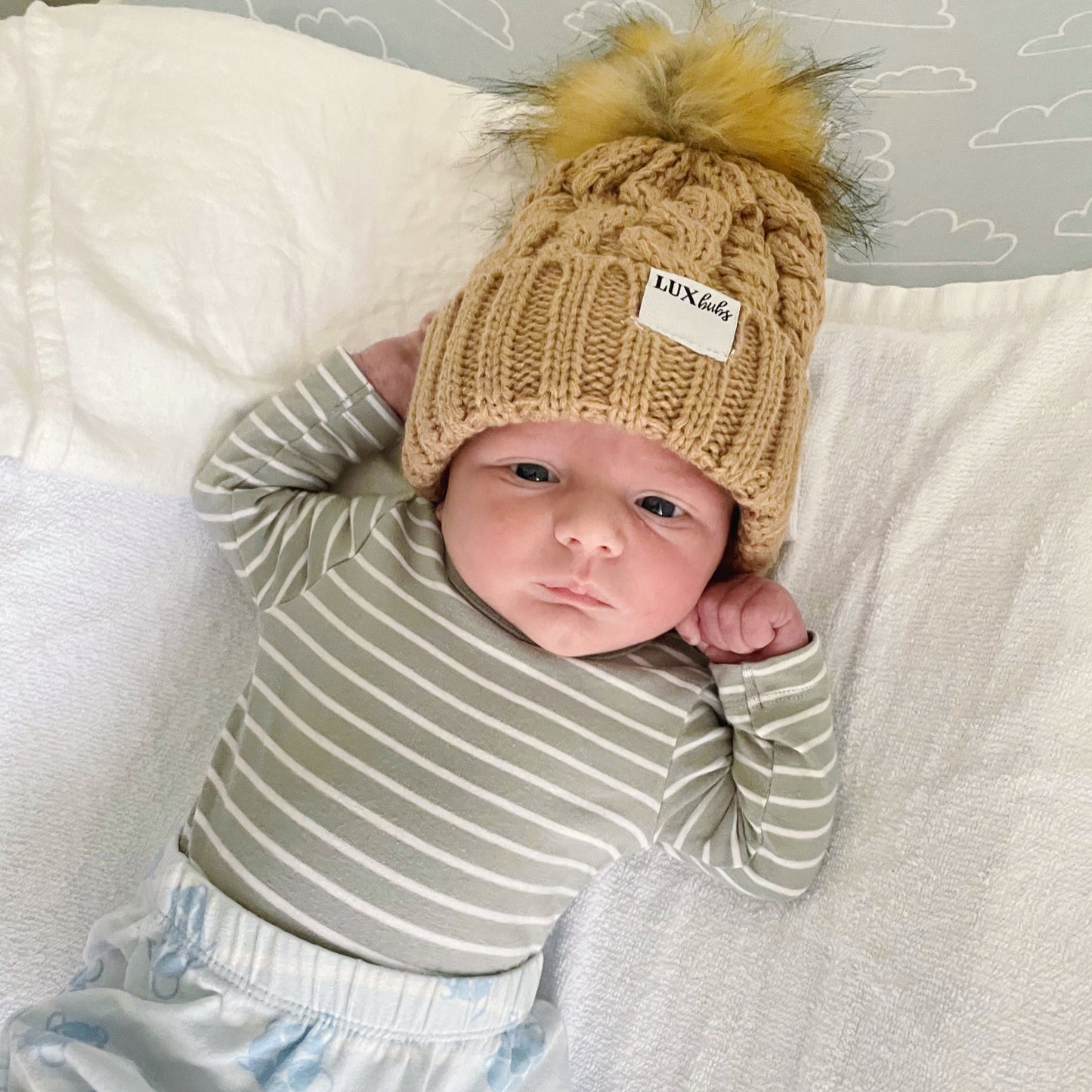 Brown Matching Beanies