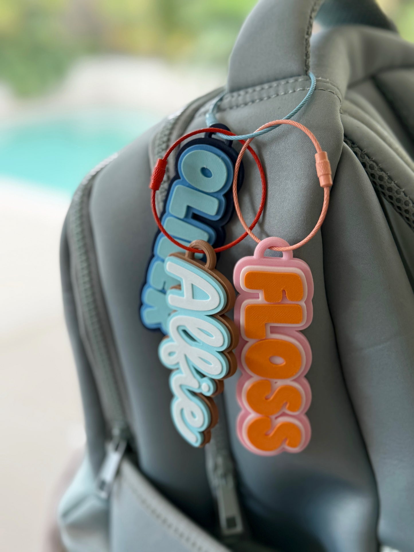 Triple Layer Bag Tags