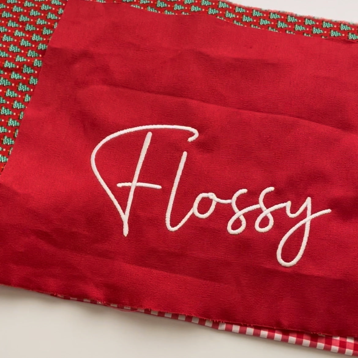 Personalised Santa Sacks - CHRISTMAS RED