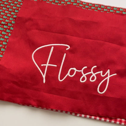 Personalised Santa Sacks - CHRISTMAS RED