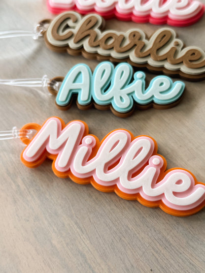 Triple Layer Bag Tags