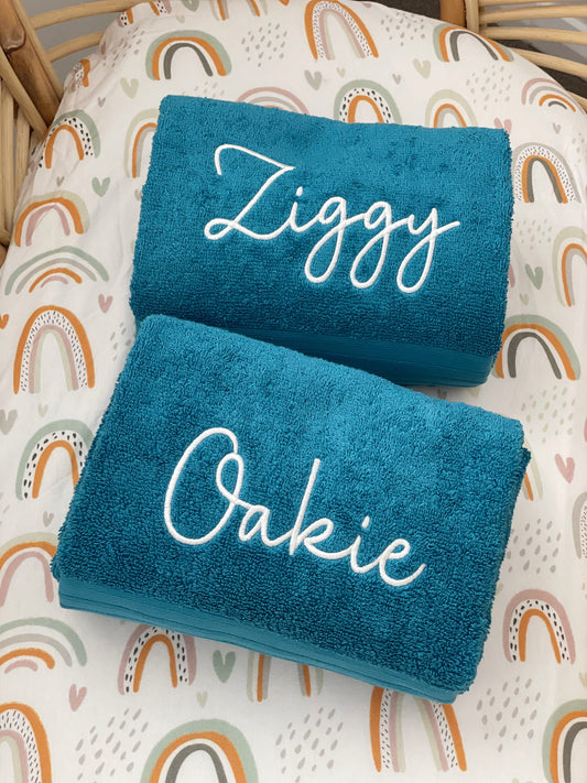 Bath towel | Marine Blue
