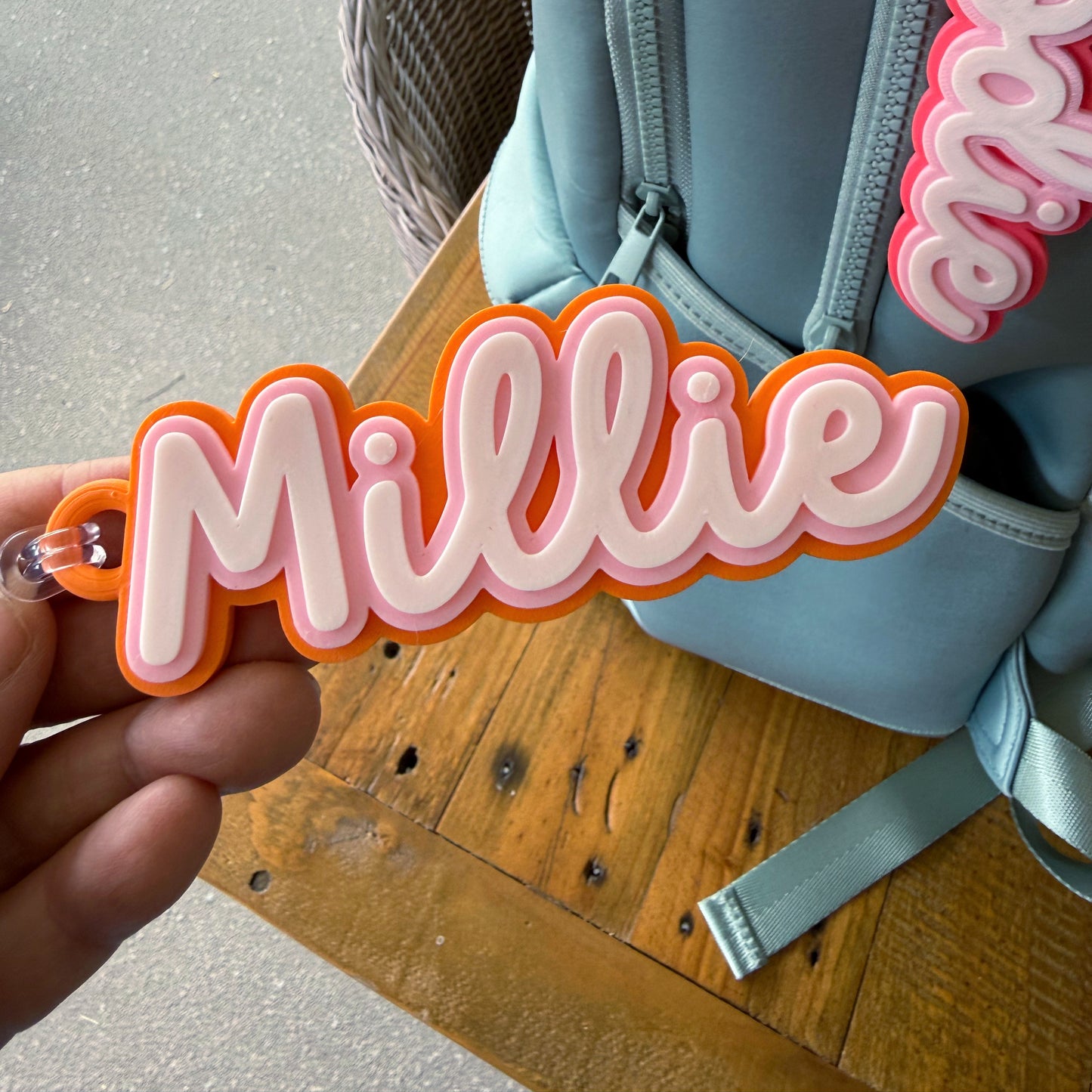 Triple Layer Bag Tags