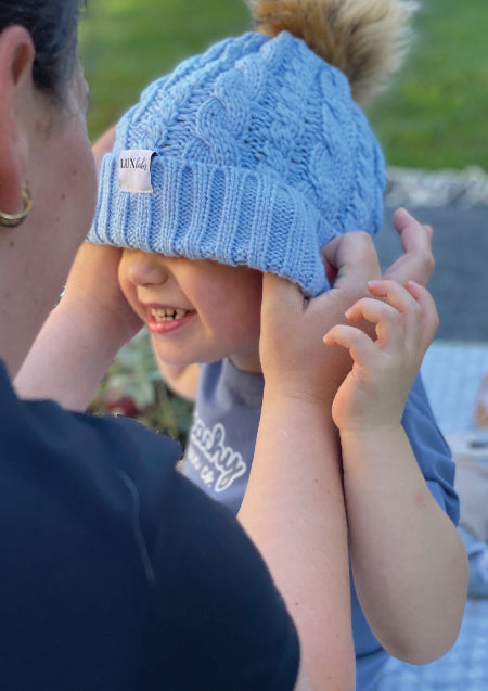 Blue Matching Beanies