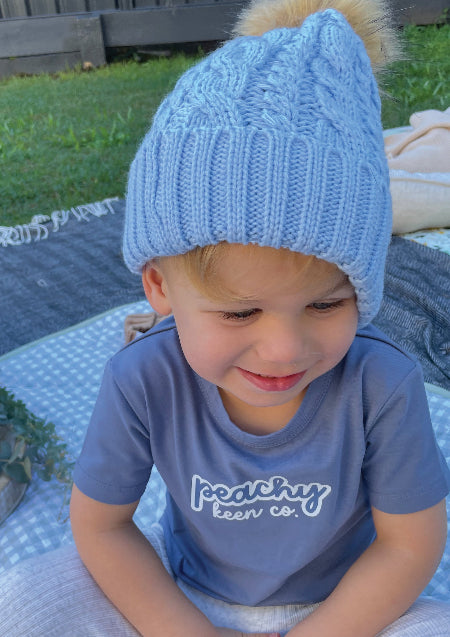Blue Matching Beanies