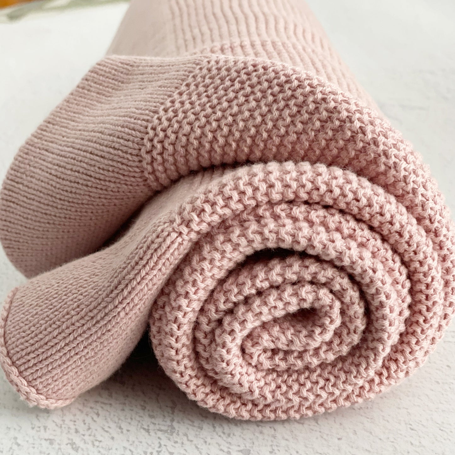 ROSE PINK-  Baby Name Blanket